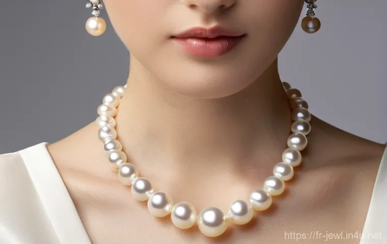 럭셔리 진주 쥬얼리 브랜드 - Modern Parisian Pearl Chic**
A stylish and elegant female model, mid-20s, with a sophisticated expre...